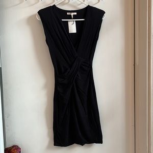 NWT Maje little black cotton dress